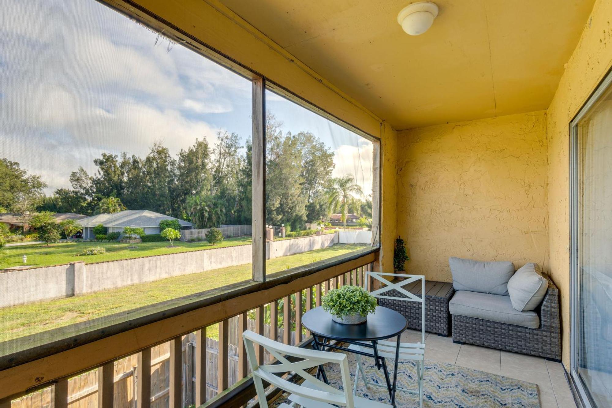 Updated Sienna Park Condo - 4 Miles To Siesta Key! Sarasota Bagian luar foto